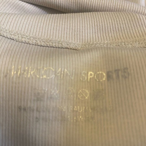 Marc Cein turtleneck like new, soft, white and gray