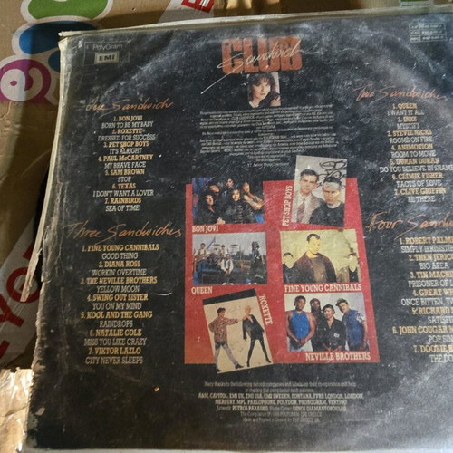 Vinyl records used, pack of 2, mix