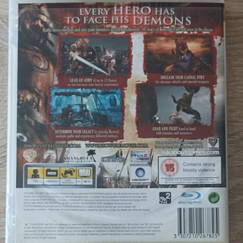Beowulf PlayStation 3 game used