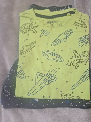 Boys' summer pajamas used, set of two