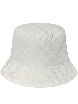 White quilted women's Safari hat new