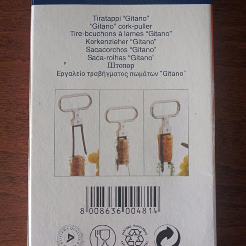 Vintage Italian bottle stopper puller tool new