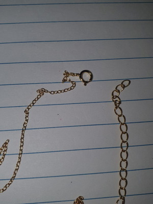 Necklace with crystals