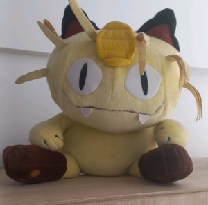 Λούτρινο Meowth Jumbo 1999 Hasbro 16" Pokemon