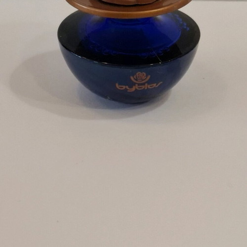 Byblos collectible blue bottle 5ml new, vintage 90s