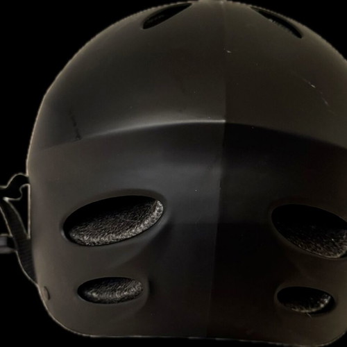 Six Six One SK-503 children's helmet used, dark grey