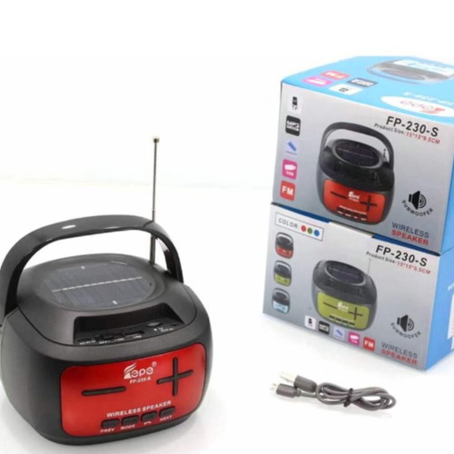 Wireless speaker with radio stereo speaker new