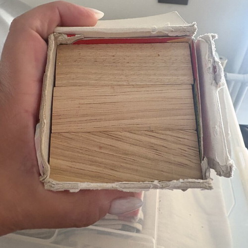 Jenga board game like new, box slightly worn