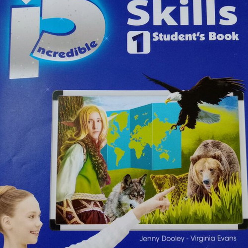Incredible 5 1 English books like new, student's book, workbook, grammar, DVD, ebook