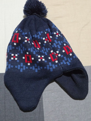 McQueen kids hat like new, size up to 7 years, blue multicolor