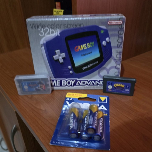 Game Boy Advance console like new with box and accessories