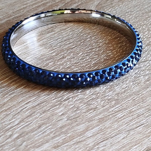 Women's bracelet like new, blue and silver