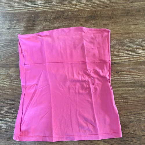 Women’s strapless top medium used, pink