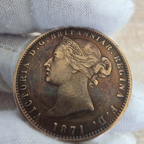 1/13 Shillings 1871 Jersey coin like new
