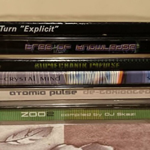 Psychedelic Trance Music CDs used, 1996-2010