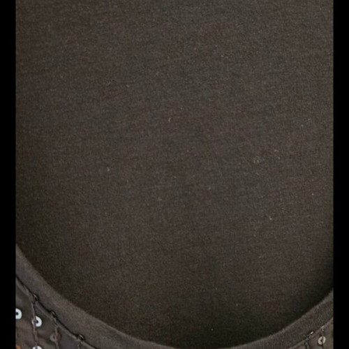 Promod black sleeveless top with sequins, one size, double fabric