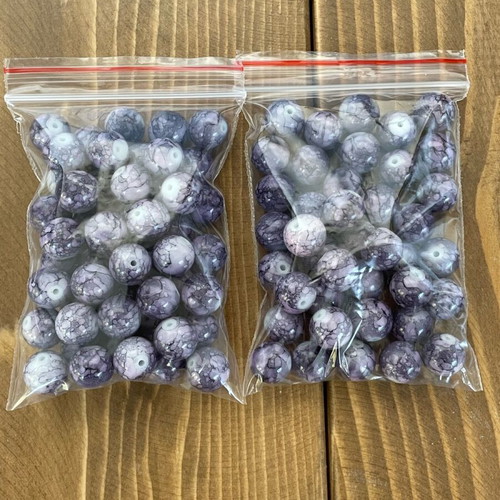 Bead pack like new, 7 bags, 1cm size