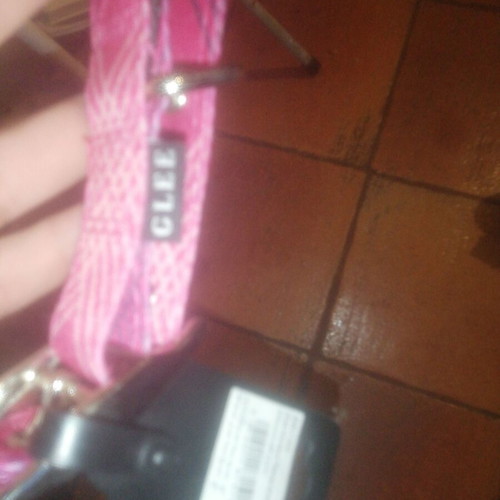 Glee dog collar pink large 25mmX61cm new