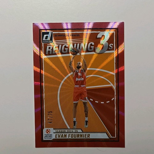 Evan Fournier 3s red card used Panini Euroleague