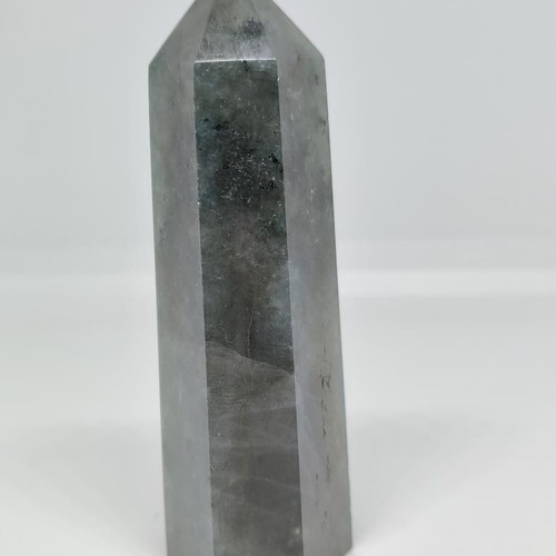 Natural Labradorite Crystal Obelisk 8cm 71gr like new