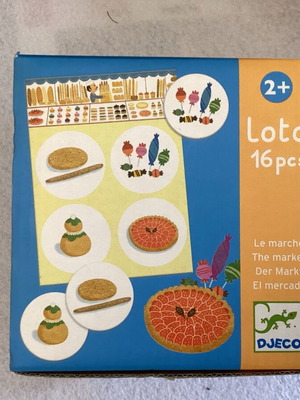 Djeco Loto board game like new for 2+ players aged 2+
