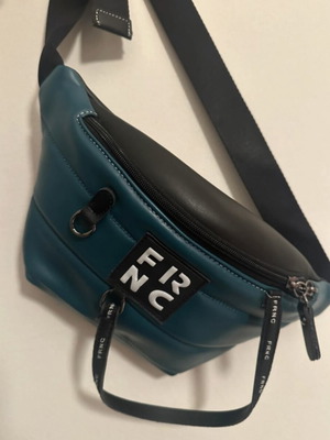 FRNC crossbody bag petrol like new