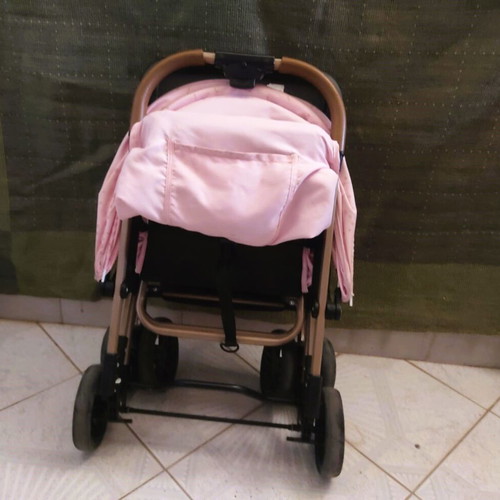 Chipolino April Rose Water baby stroller used, pink with gold details