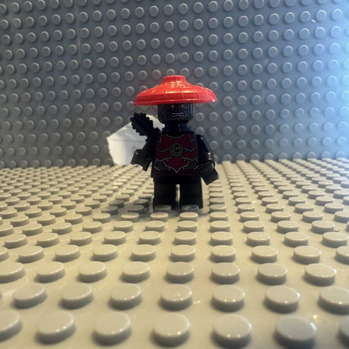 Lego Minifigure Ninjago Stone Army Scout like new, yellow face, black quiver