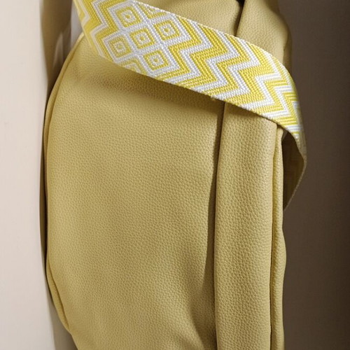 Large yellow waist-shoulder bag crossbody new