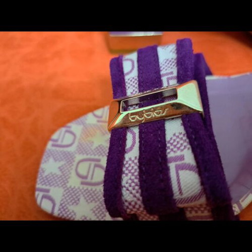 Byblos women's shoes like new, purple, size 38