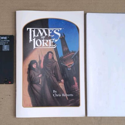 Times Of Lore (Origin) Amstrad Disk like new