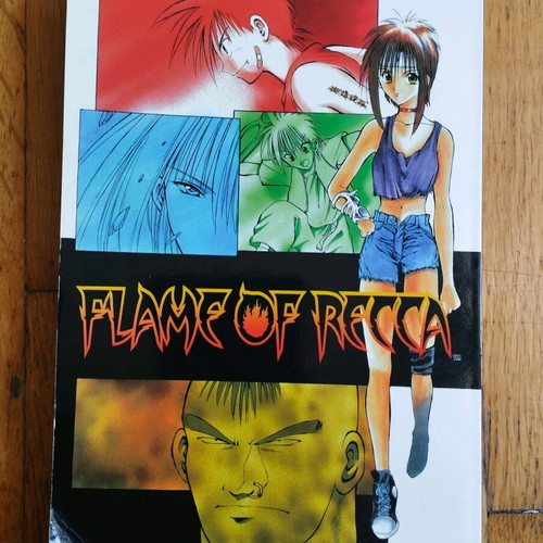 Manga Flame of Recca Volume 7 used