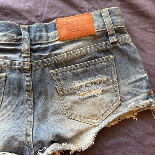 Fb Sister denim shorts like new, size XXS, blue