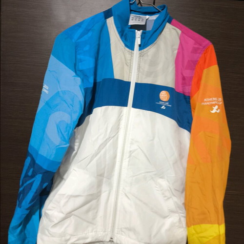 Authentic 2004 Paralympic Games Windbreaker like new