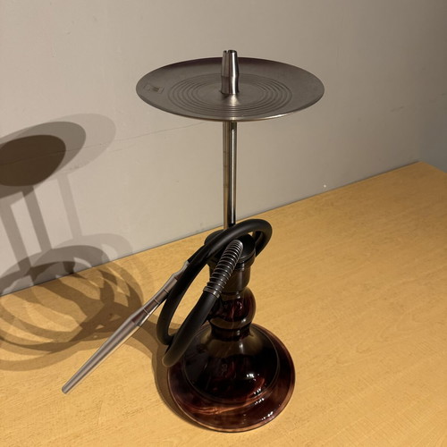 BigMaks Rapier hookah used, stainless steel and polyacetal base