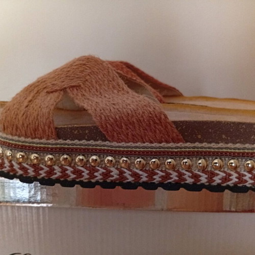Camel Boho slippers new from store closing