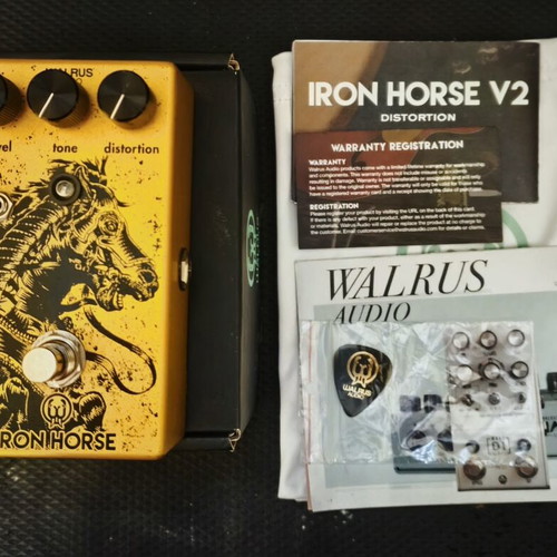 Walrus Iron Horse v2 distortion pedal like new