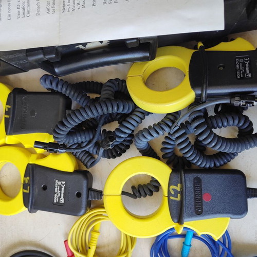 Amprobe DM-II Three Phase Power Quality Analyzer and Data Logger used