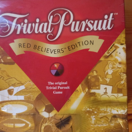 Trivia Pursuit Red Believers Edition new board game