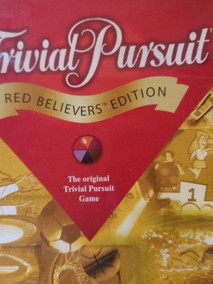 Trivia Pursuit Red Believers Edition καινούργιο επιτραπέζιο παιχνίδι