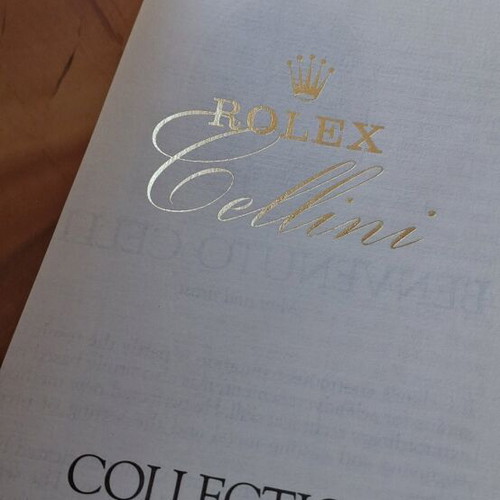 Rolex Cellini magazine used with rare vintage models