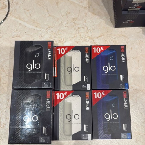 Glo Hyper + Uniq devices new, pack of 6
