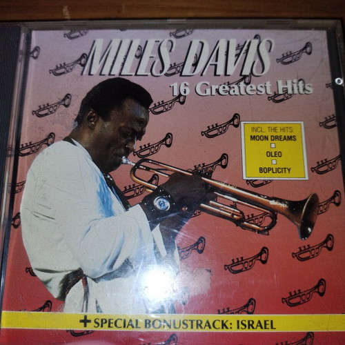 Miles Davis 16 Greatest Hits CD like new, jazz