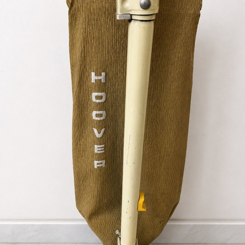 Vintage Hoover Upright Vacuum Cleaner used with accessories
