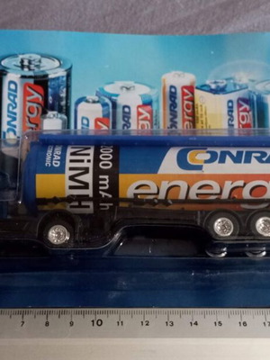 Πακέτο βυτίο και φορτηγό διαφημιστικό Conrad energy σαν καινούργιο, 2 οχήματα