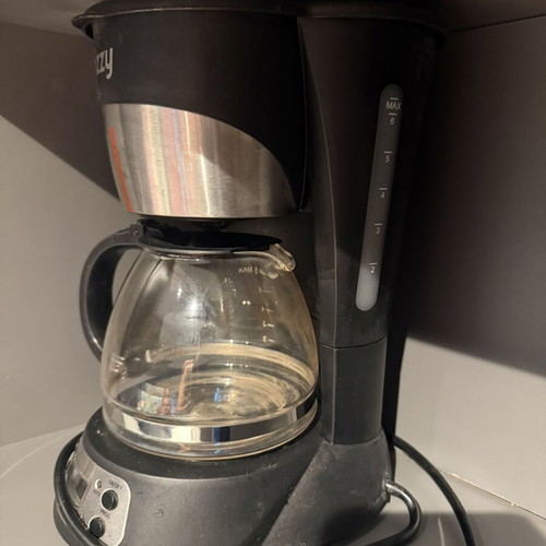 Izzy French Coffee Maker with Glass Carafe used