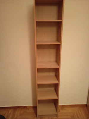 Ραφιέρα IKEA BILLY σαν καινούργια με 6 ράφια, 2,03 μ. ύψος