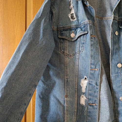 Stradivarius women's denim jacket like new, size M