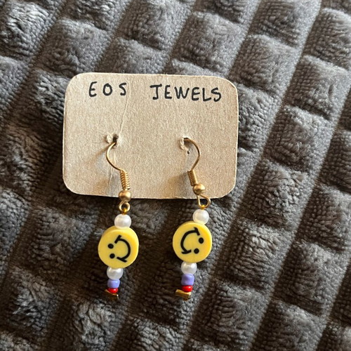 Earrings with beads new