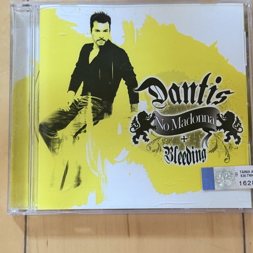 Christos Dantis No Madonna + Bleeding CD single new